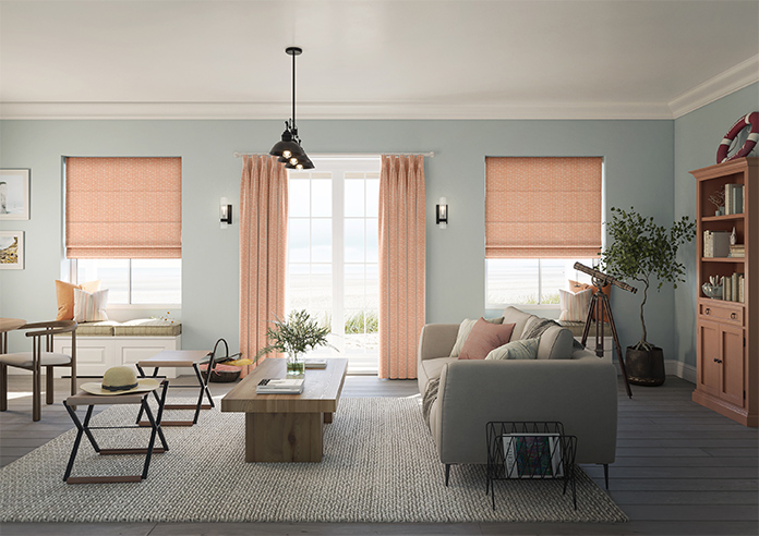 Rolling Hills Velvet, Apricot - Made to Measure Curtains - Image 14